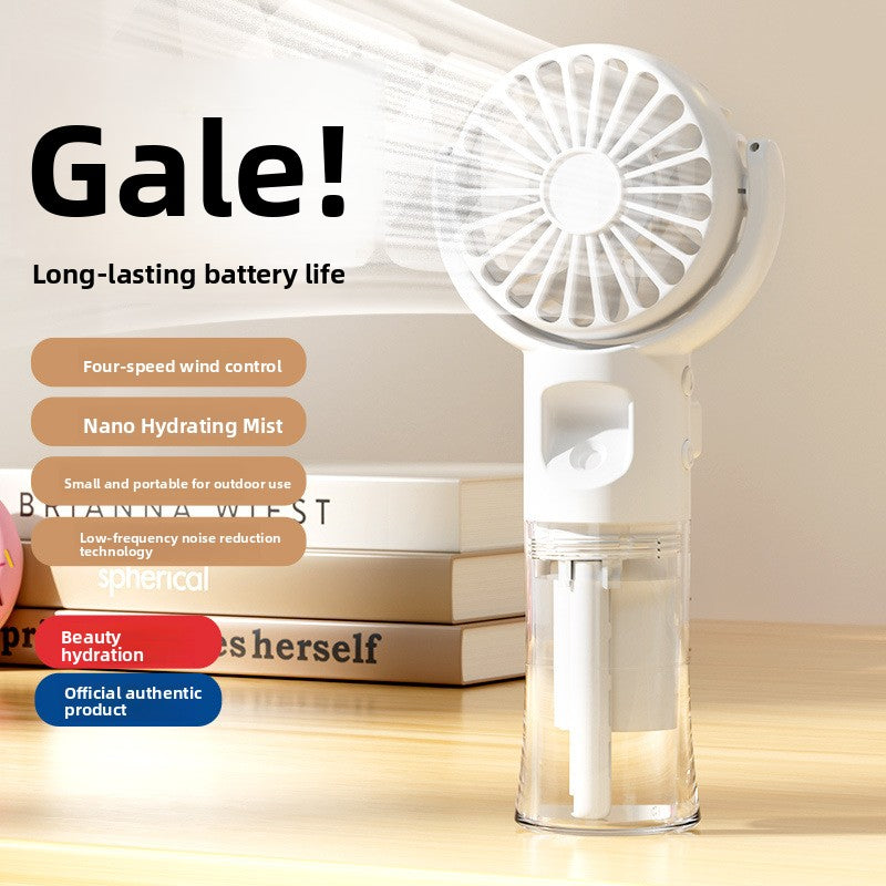 Handheld Misting Fan with USB Charging